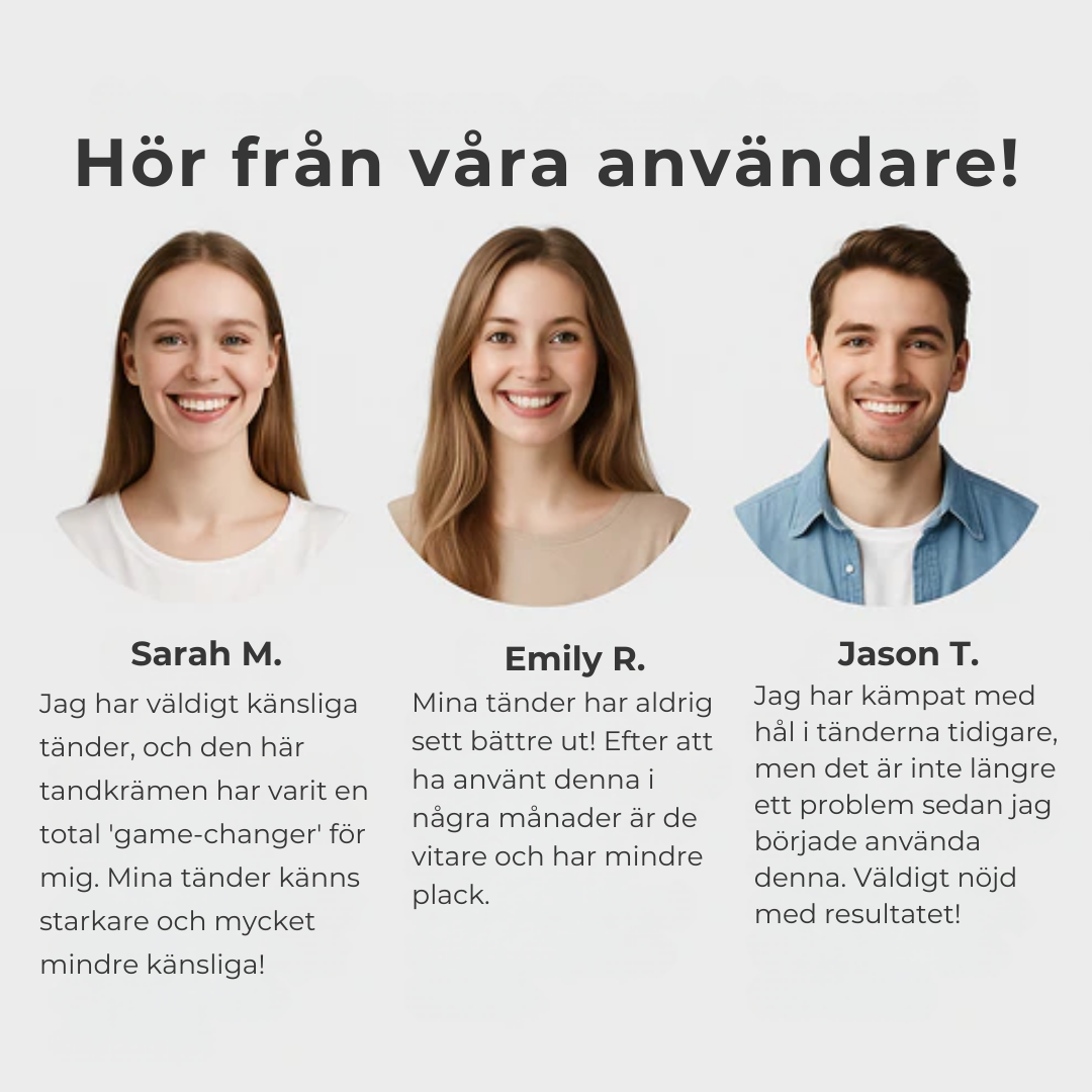 NanoRepair Tandkräm | Slipp ilningar och stärk tänderna på djupet 🦷