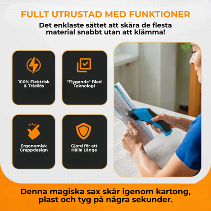 PowerKlipp™ | Inga trötta händer – bara enkel klippning