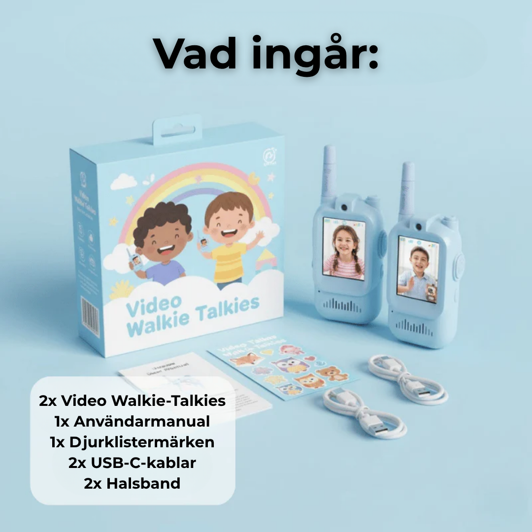 SeeSay™ | Video-Walkie-Talkies för Barn