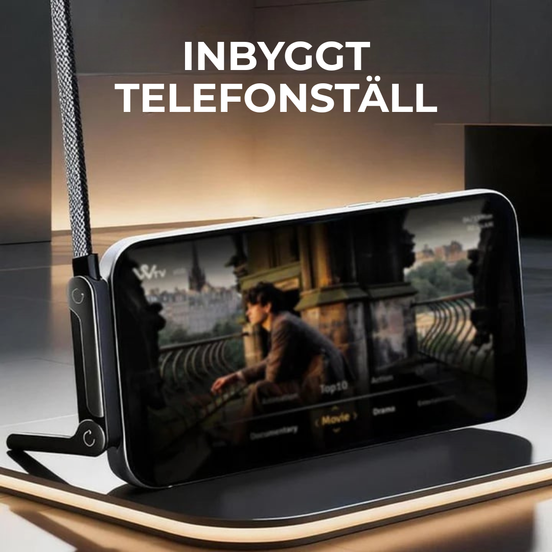 FlexCharge 2-i-1™ | 240W snabbladdningskabel med inbyggd telefonhållare