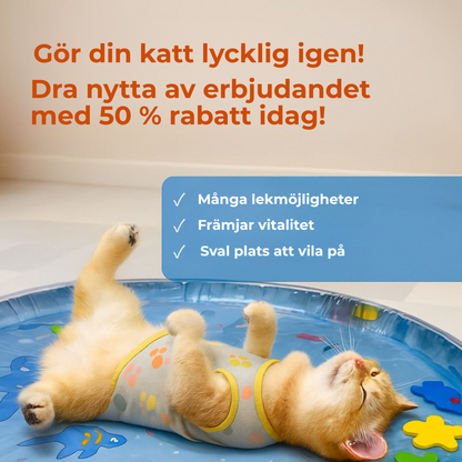 AquaFur™ | Twojemu Kotu Grozi Nuda i Przegrzanie? Czas na Matę, Którą Pokocha!