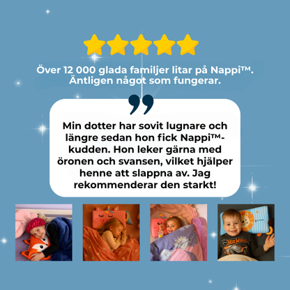 Nappi™ | En barnkudde för en god natts sömn.