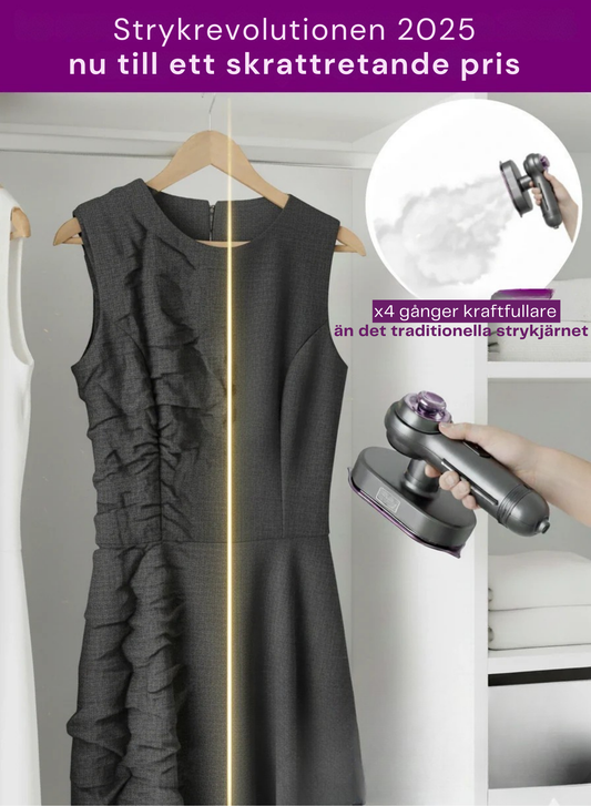 SteamLite™ | Släta ut varje plagg – var som helst, när som helst!