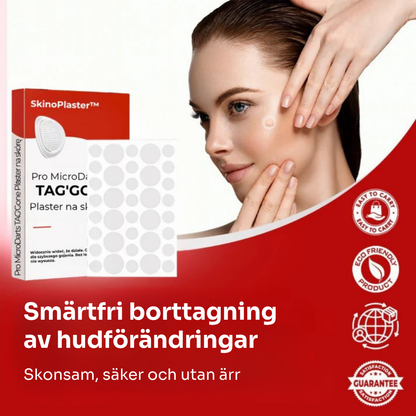 SkinoPlaster™ Pro MicroDarts TAG'Gone | Ta bort hängande födelsemärken smärtfritt – utan ärr, utan snitt, utan stress!