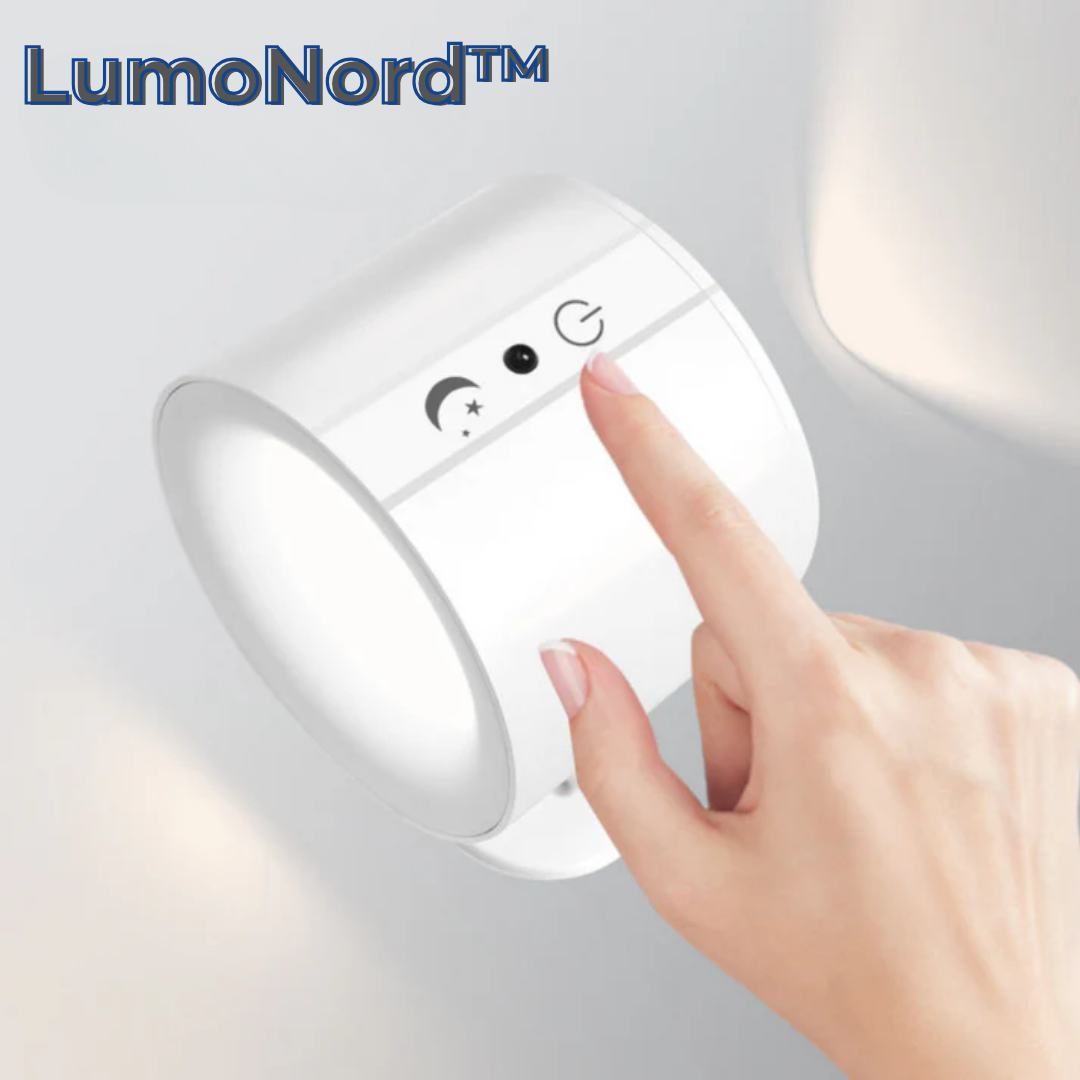 LumoNord™ | Magnetisk LED-vägglampa – flexibel belysning för hela hemmet