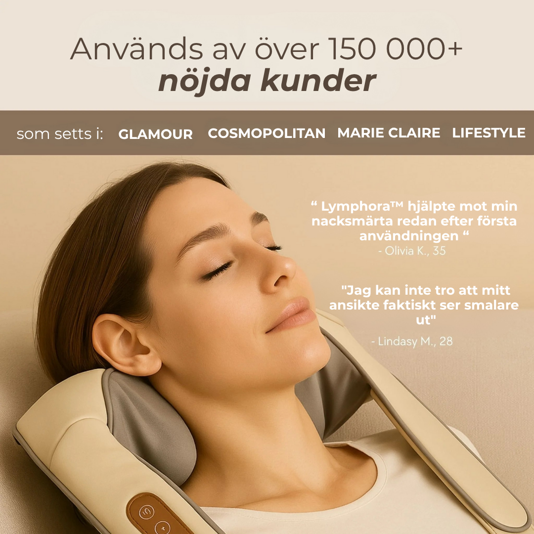 Lymphora™ Massager | En Daglig Stund som Formar och Avlastar Ditt Ansikte