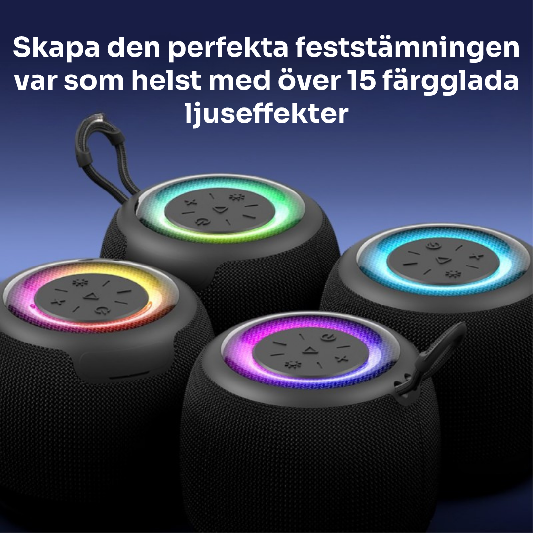 EchoWave™ | din ultimata mini-Bluetooth-högtalare för sommarvibbar! 🎶