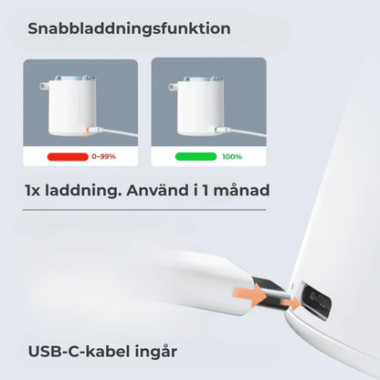 Airo™ |En fickpump med kraft som ersätter dina lungor!
