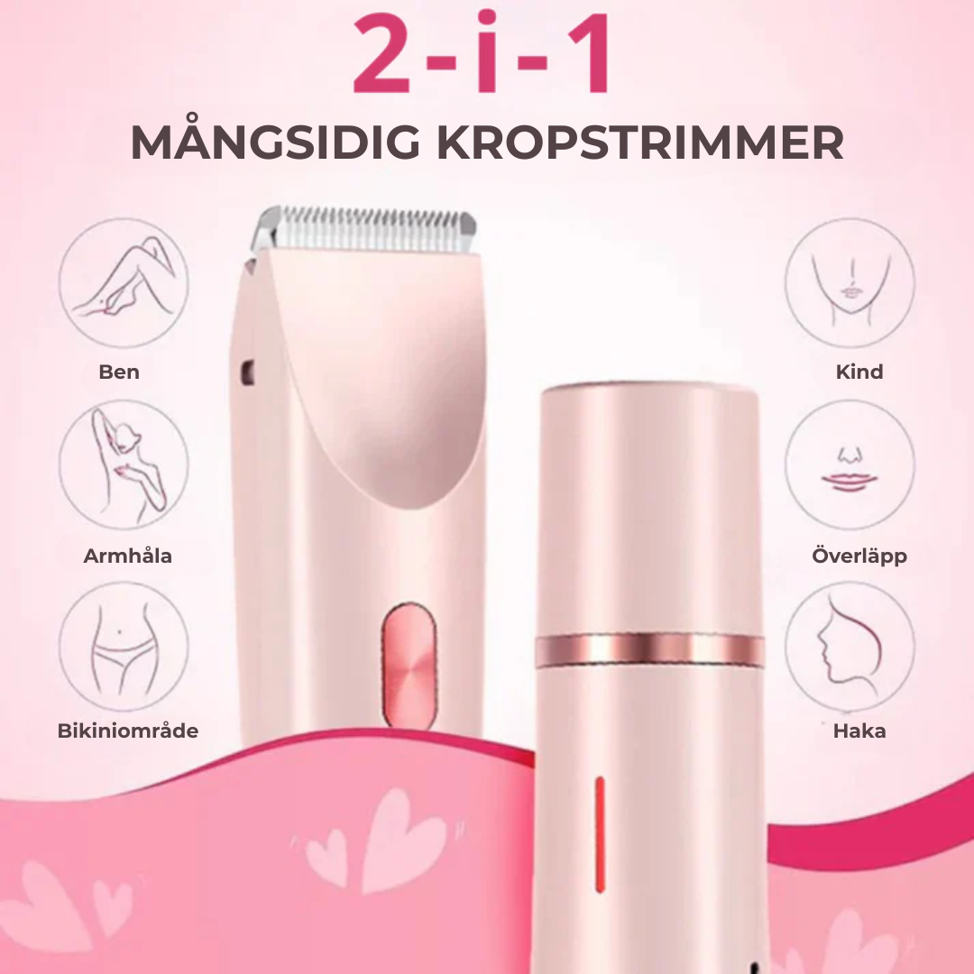 SilkEase™ | Slipp irritation och upplev silkeslen hud – din nya favorit för smidig hårborttagning!