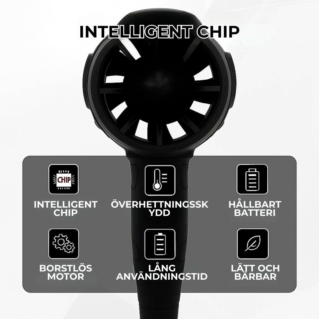 ClearLeaf™ | Rensa bort röran på några sekunder – med kraften i trådlös rengöring!