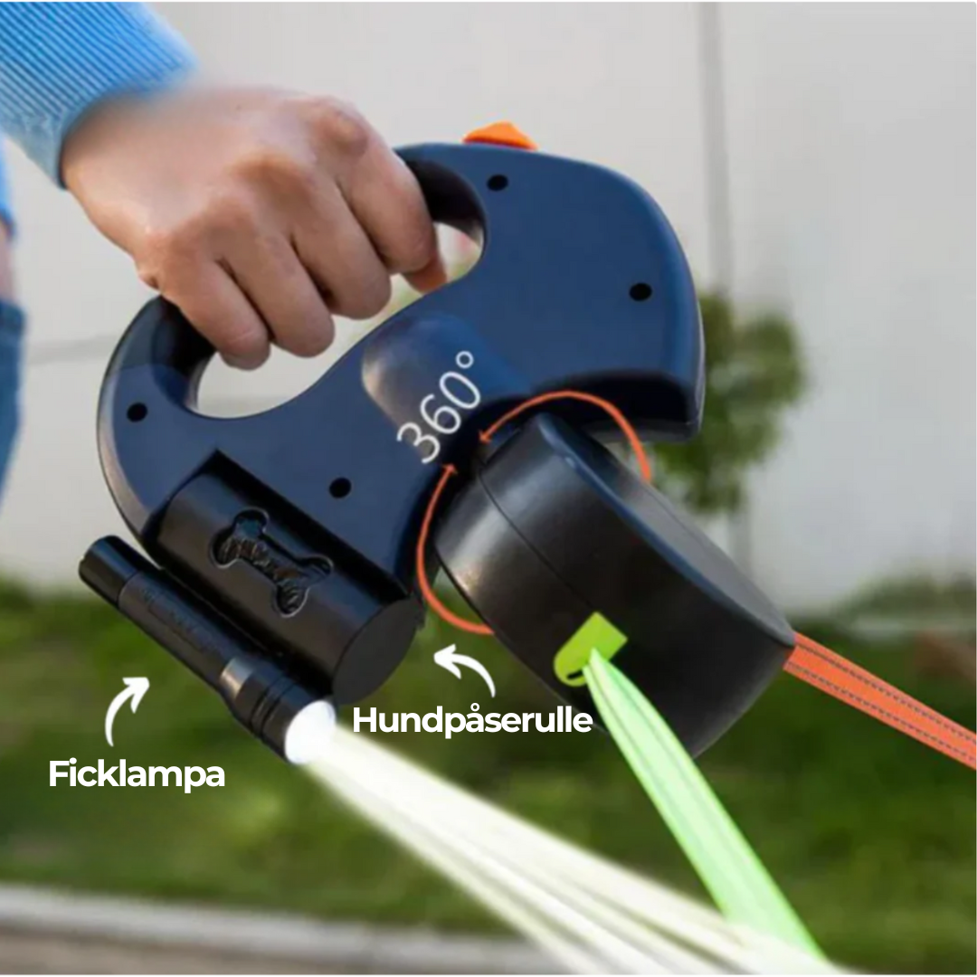 FlexiDuo™ | Det smartaste kopplet du någonsin kommer att ha – för två hundar samtidigt