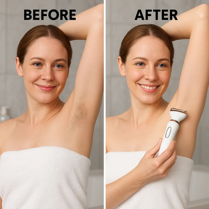 SilkesTrim™ 4-i-1 Rakapparat | Sluta irritera din hud – prova Silkestrim™ idag!