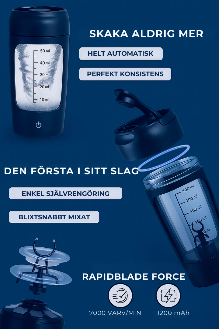 MixPro™ | Släta Shakes, Noll Spill – Din Perfekta Träningspartner