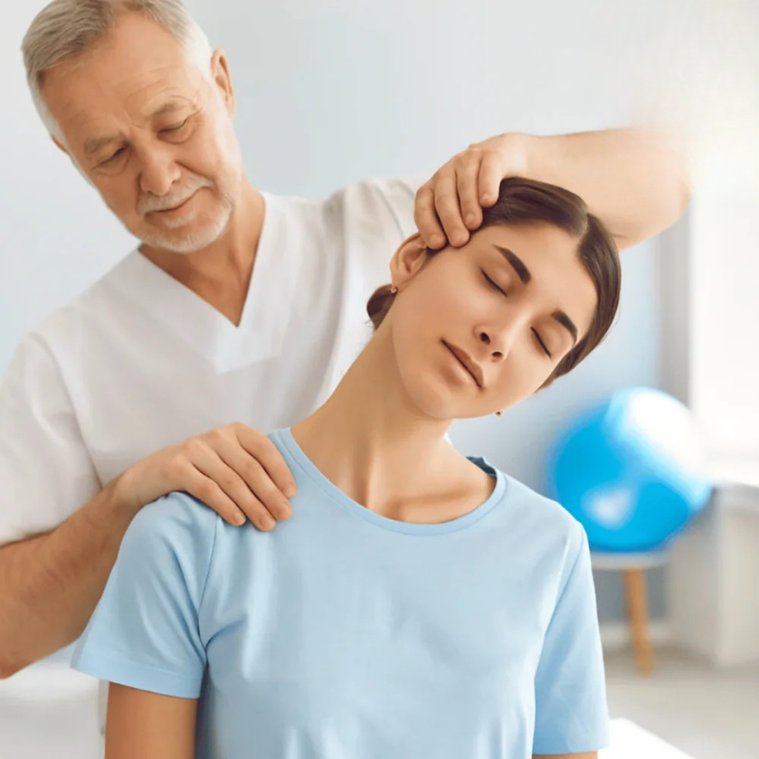 NeckyHug™ | Professionell djupgående värmemassage för din nacke