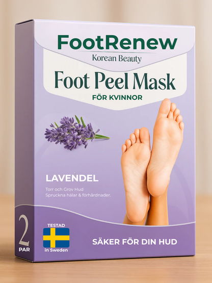 FootRenew | Säg Hej Då till Grova Fötter: Förvandla Din Hud med FootRenew Koreansk Fotmask!