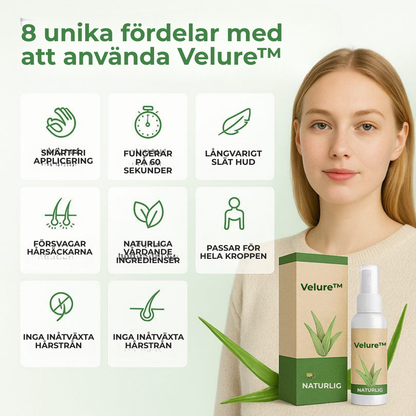Velure™ | Säg hejdå till rakfinnar – välkomna slät hud på 1 minut!