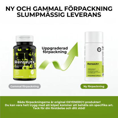RensaUt+ | Kraftige leverstøtte kapsler