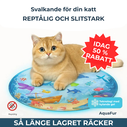 AquaFur™ | Twojemu Kotu Grozi Nuda i Przegrzanie? Czas na Matę, Którą Pokocha!