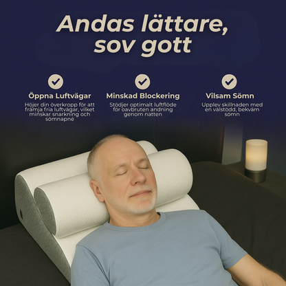 Sleqo™ | Ljusblockerande Sovmask i Siden