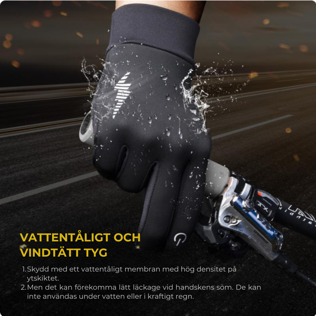 WarmTouch™ Handskar | Håll händerna varma, torra och mobilsmarta i vinter!
