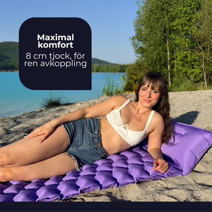 Lufta Mat™ | Ultralätt och kompakt sovmatta – perfekt för resan