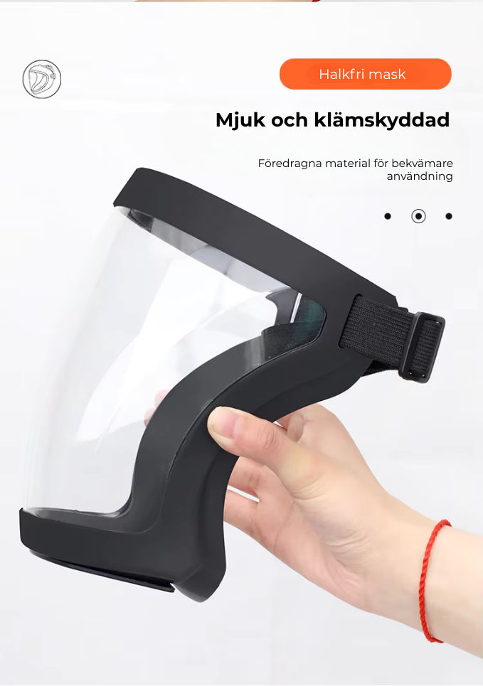 DustProtect™ | För byggarbetare, trädgårdsmästare och fler – Pålitligt helskydd för ansiktet