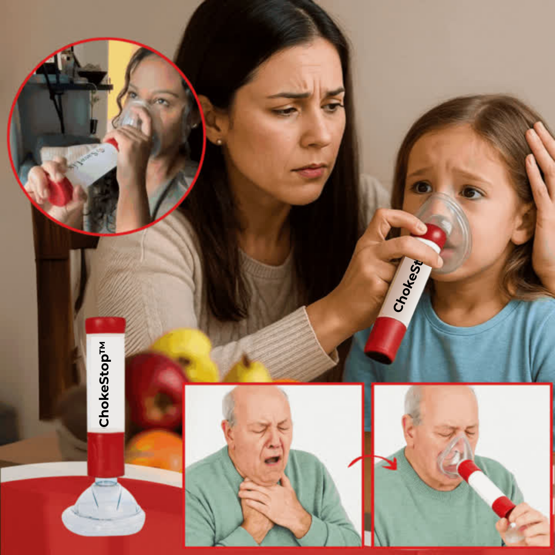 ChokeStop™ | Skydda din familj från kvävning, rensa luftvägarna omedelbart