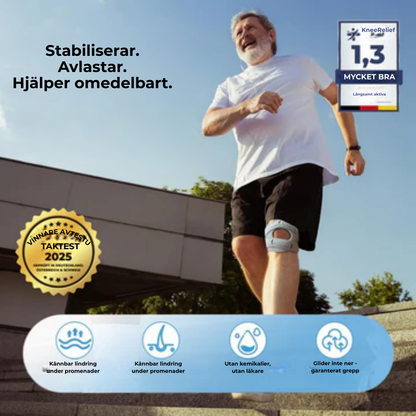 KneeRelief™ | Farväl till knäsmärta – Hej stabilitet och självförtroende!