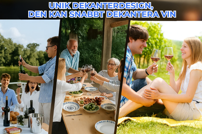 VinoChill™| Upptäck hemligheten bakom perfekt kylt vin på några sekunder