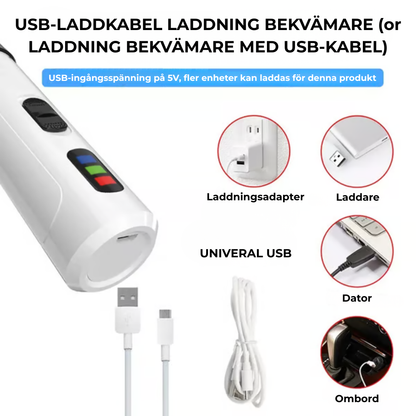 PetTrim™ | Uppladdningsbar elektrisk kloslip för husdjur med USB-laddning