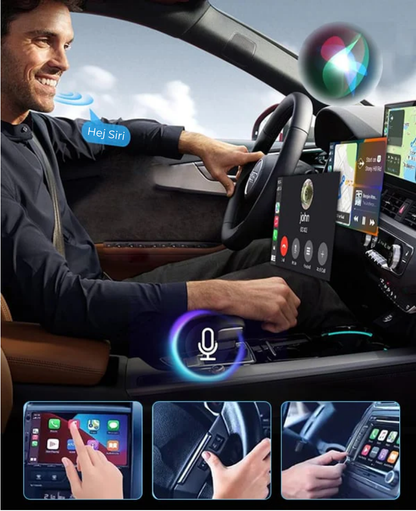 AutoLänk | 2-i-1 Adapter förvandla din bil till en smart cockpit på nolltid