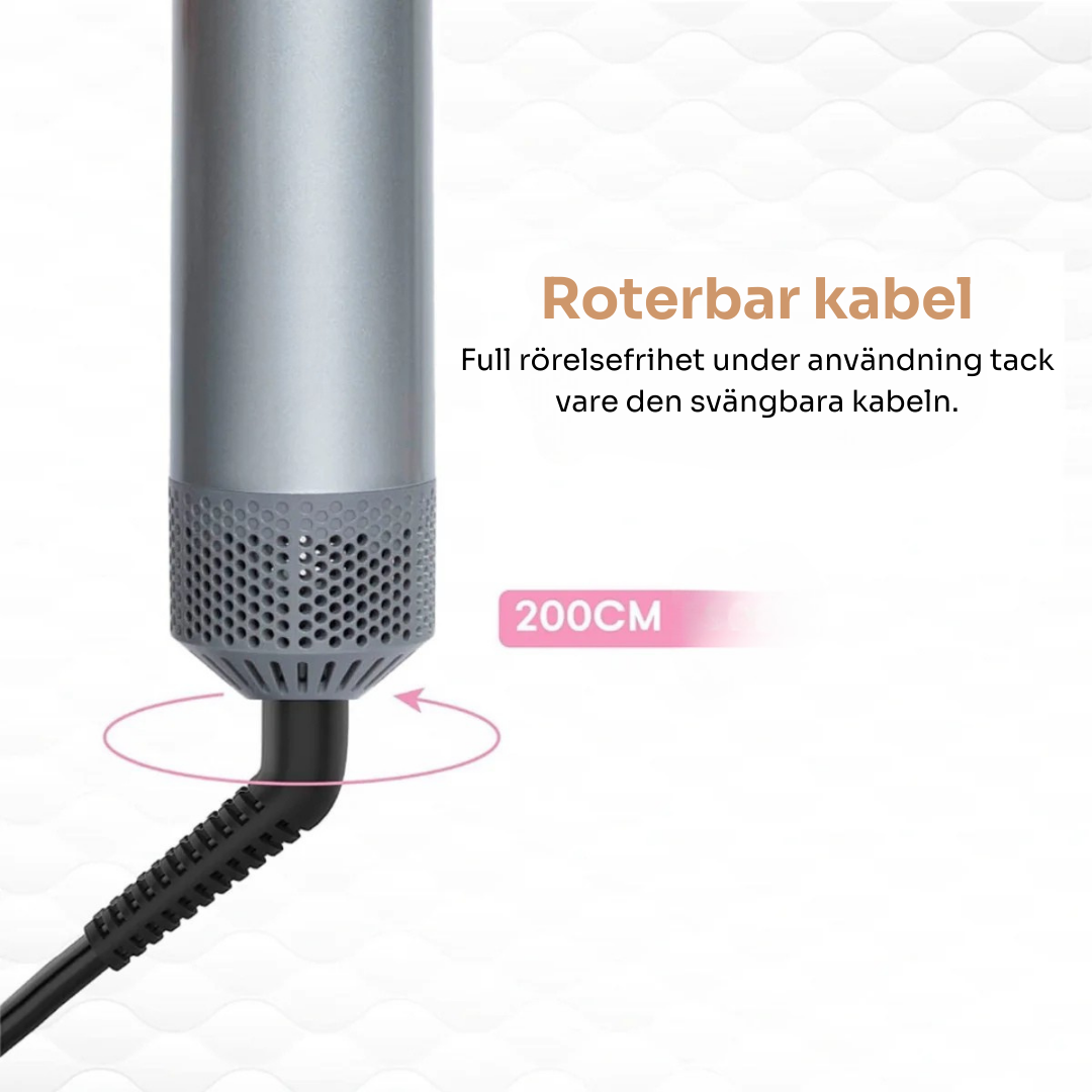 Vira™ 5-i-1 hårstyler | Styla, släta ut och ge volym åt ditt hår - utan ansträngning och utan värmeskador.