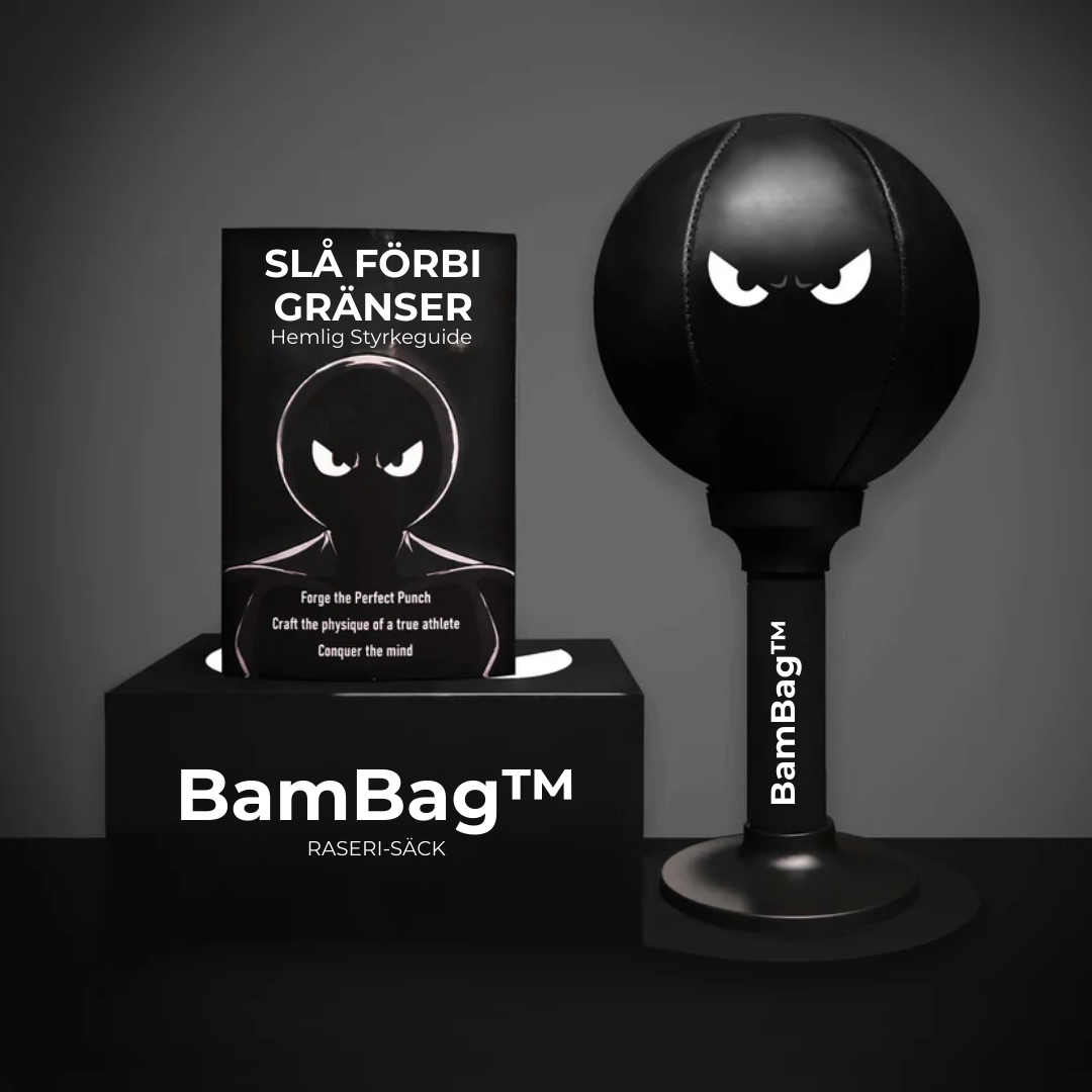 BamBag™ | Släpp Loss Energin – Träna, Frigör Frustration & Ha Kul!