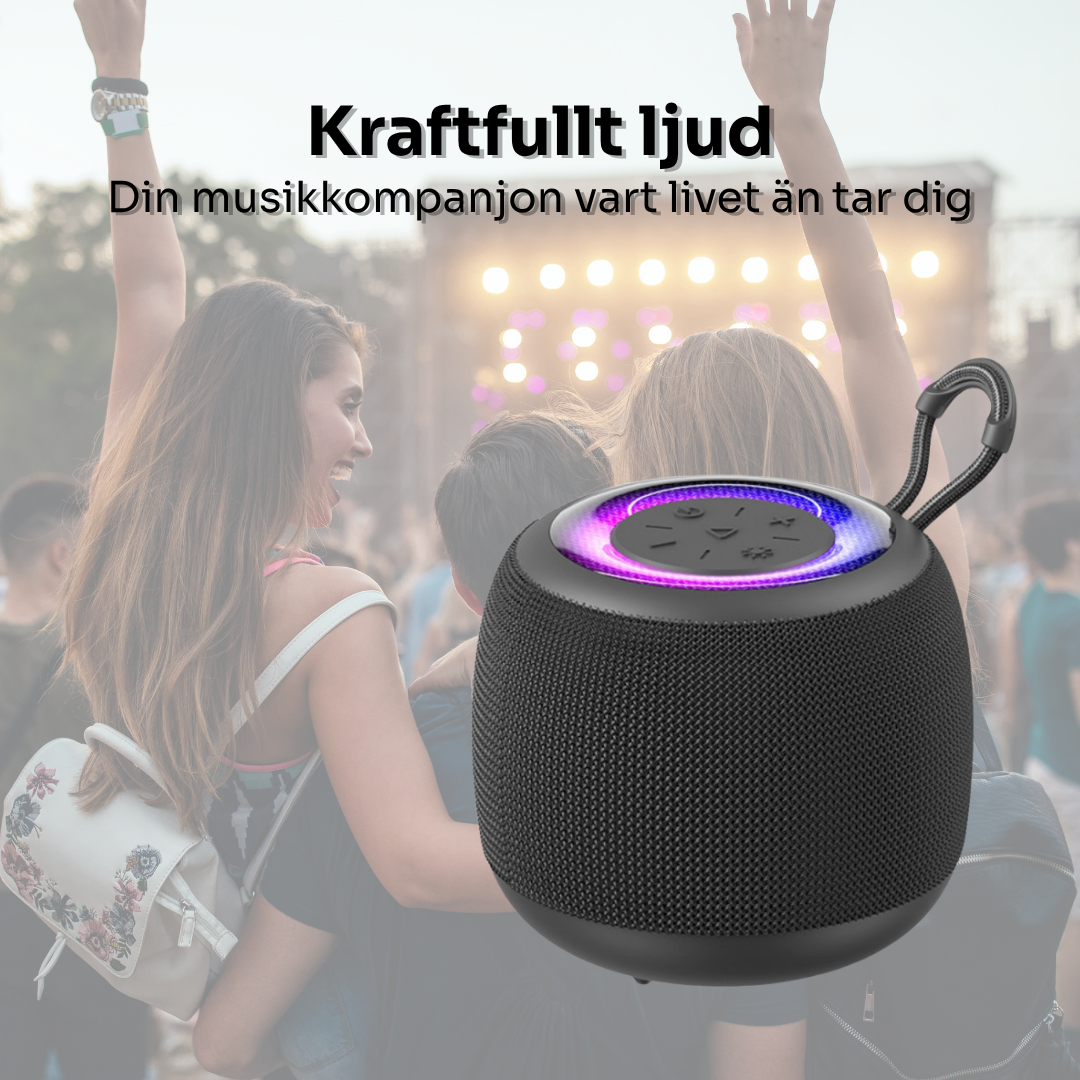 EchoWave™ | din ultimata mini-Bluetooth-högtalare för sommarvibbar! 🎶