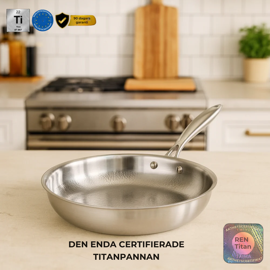 Titanpanna | Den Sista Pannan Du Någonsin Behöver – 100% Rent Titan