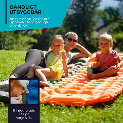 Lufta Mat™ | Ultralätt och kompakt sovmatta – perfekt för resan