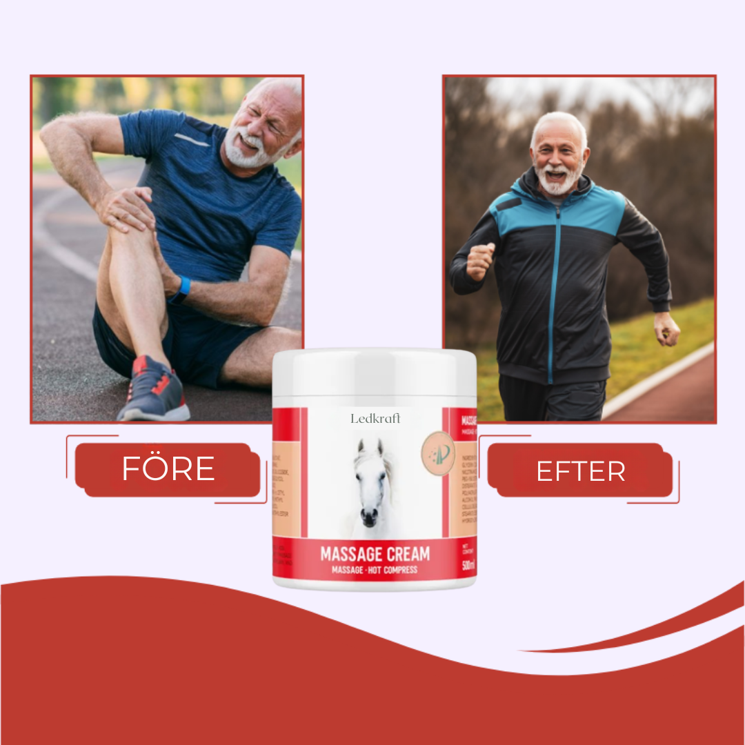 Ledkraft™ | Minska års ledsmerter med 95 % på bara 3 dagar!