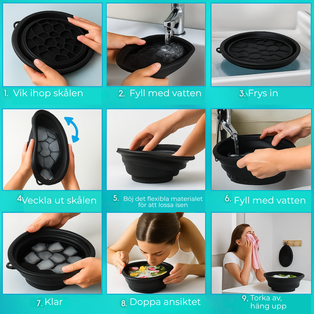 FrostyFace™ | Den virala Ice Glow för din morgonrutin