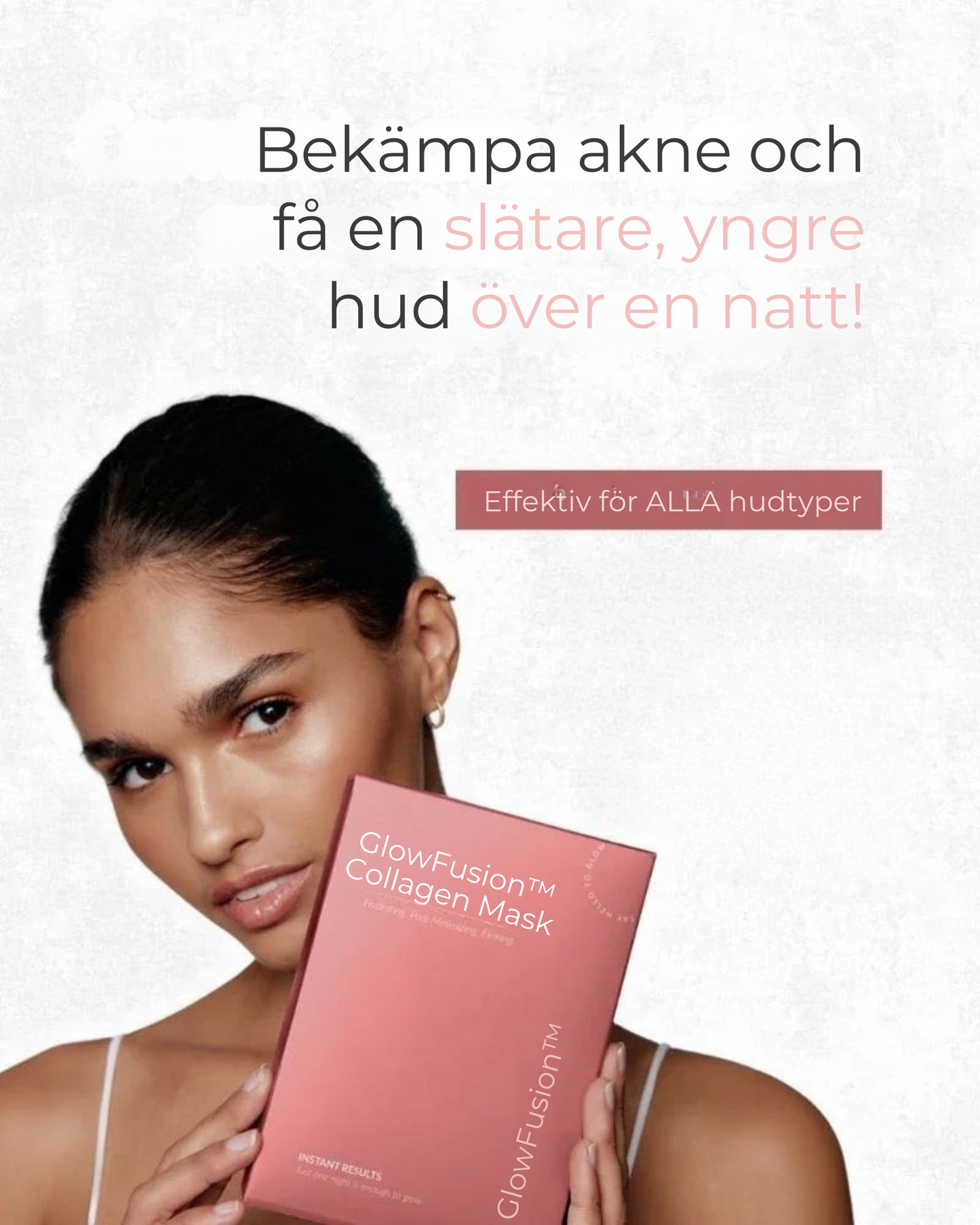 GlowFusion™ Collagen Mask | Vakna med den Hud Du Alltid Drömt Om