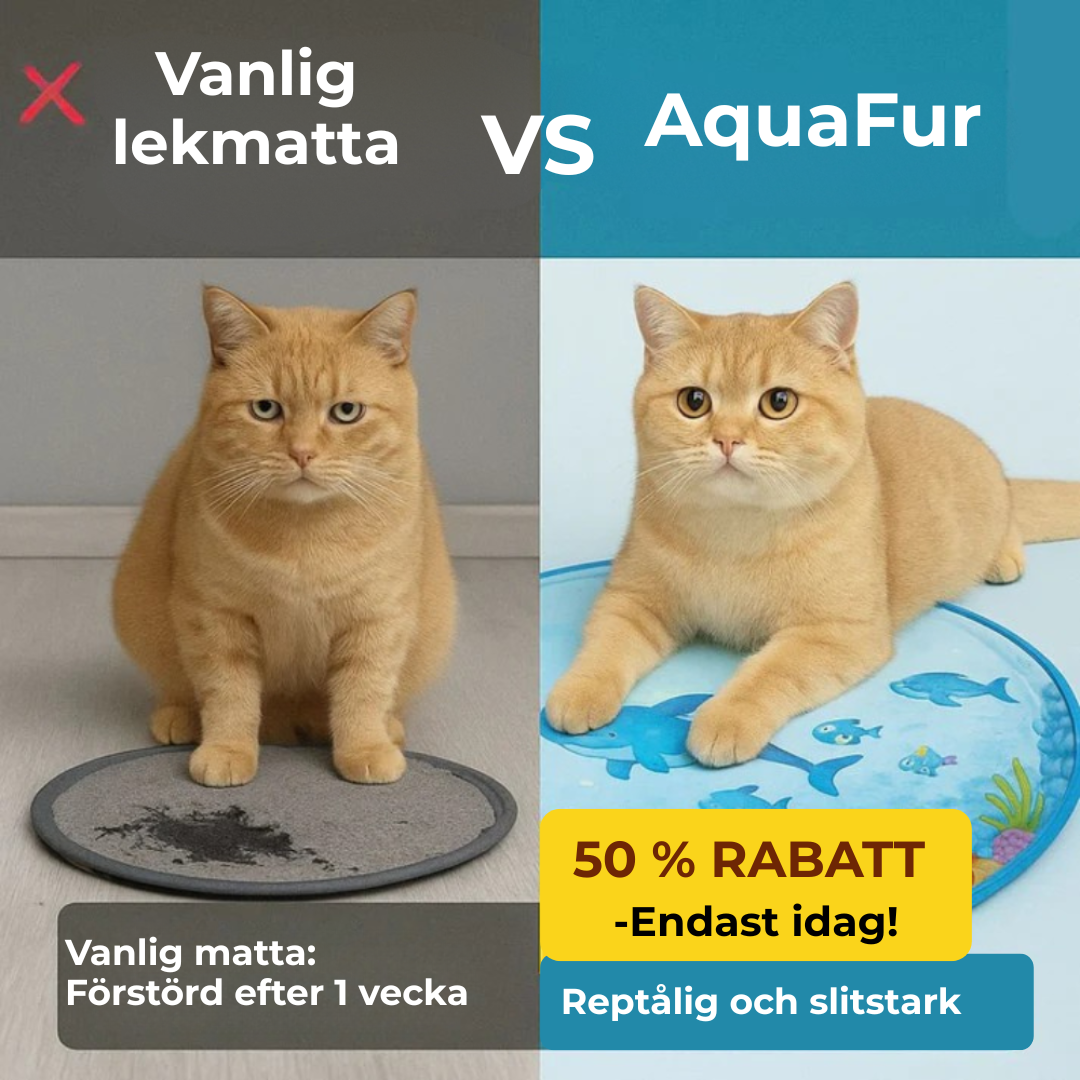 AquaFur™ | Twojemu Kotu Grozi Nuda i Przegrzanie? Czas na Matę, Którą Pokocha!