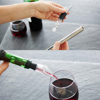 VinoChill™| Upptäck hemligheten bakom perfekt kylt vin på några sekunder