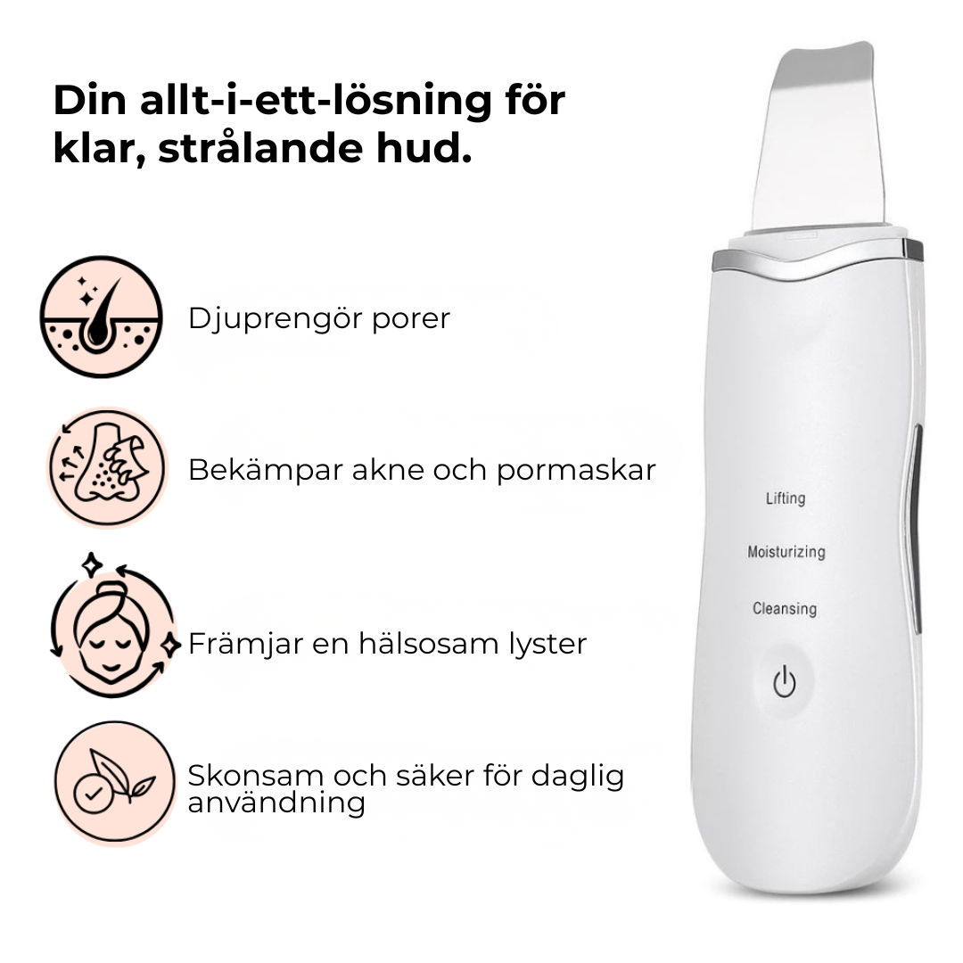 PurePulse™ | Djuprengöring & Pormaskborttagare