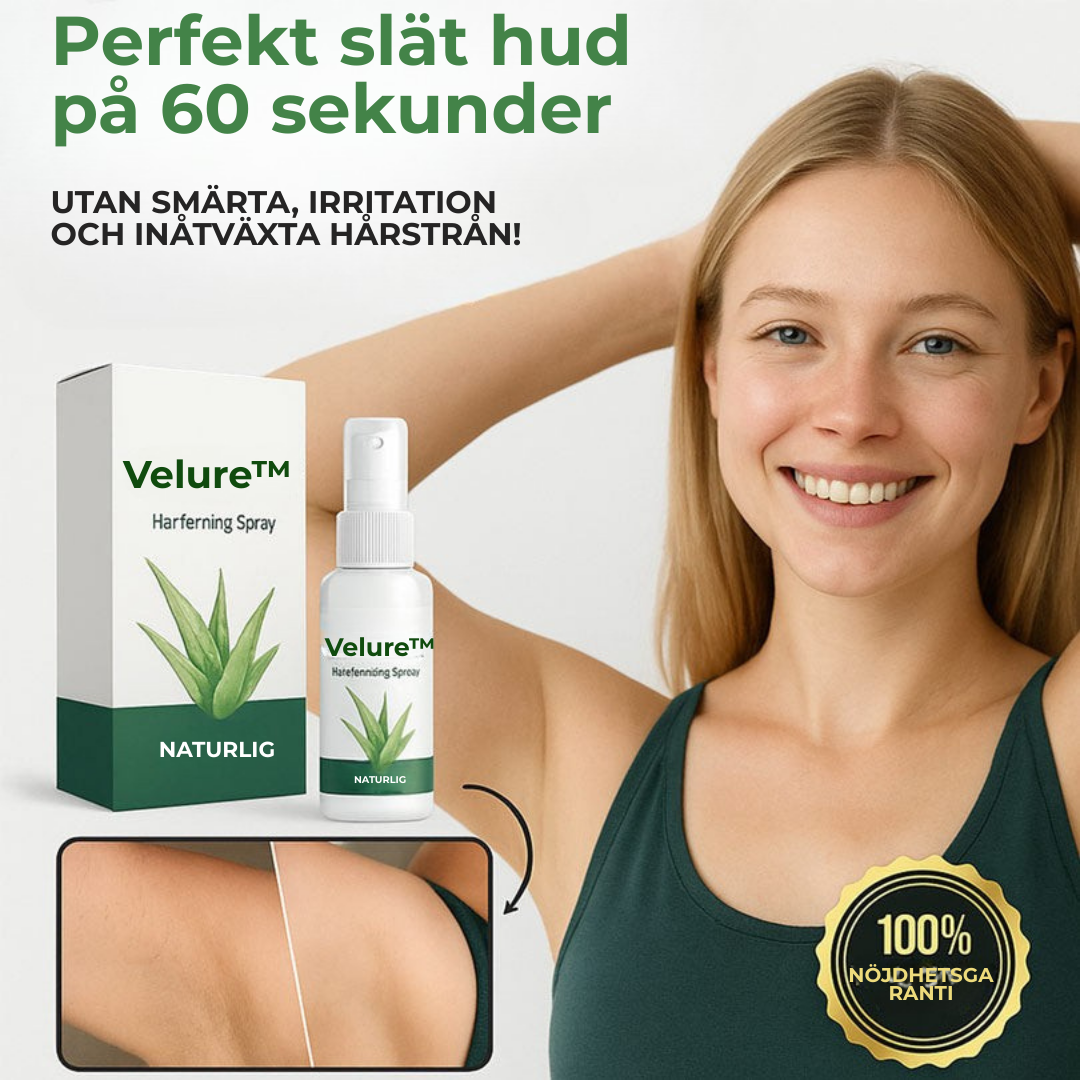 Velure™ | Säg hejdå till rakfinnar – välkomna slät hud på 1 minut!