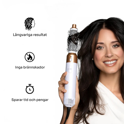 Vira™ 5-i-1 hårstyler | Styla, släta ut och ge volym åt ditt hår - utan ansträngning och utan värmeskador.