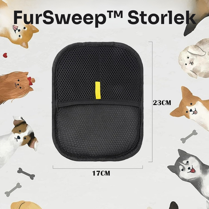 FurSweep™ handskar med dubbelverkan