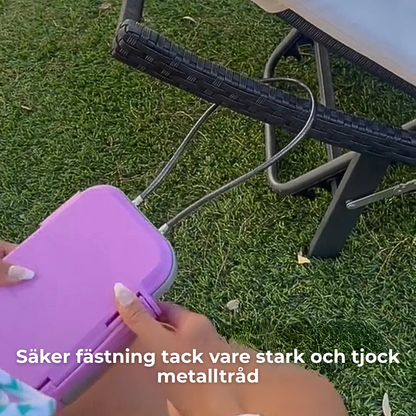 ValuLock™ | Slappna av utan oro – Här är det perfekta strandförvaret för dina värdesaker!