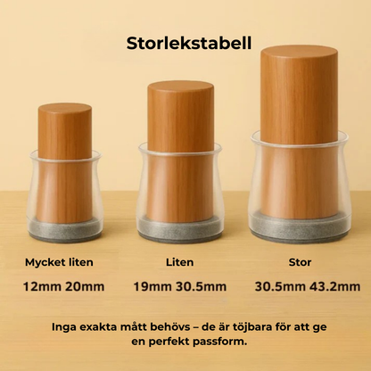 SkrapFri™ | Det bästa ljudisolerande skyddet för ditt golv!