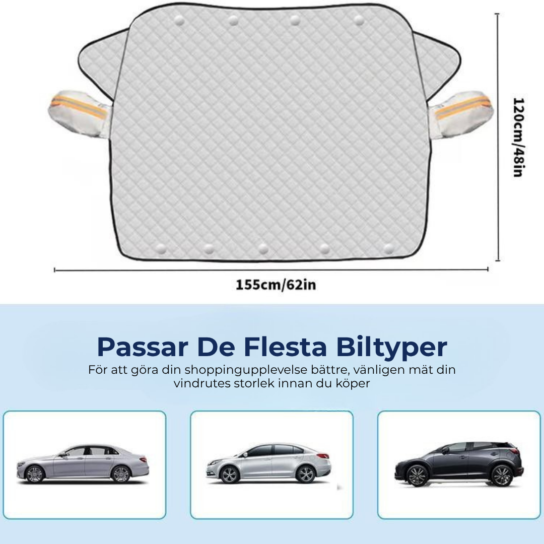 FrostGuard Pro™  | Vindruteskydd för vintern för is-/frostskydd