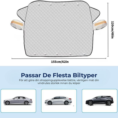 FrostGuard Pro™  | Vindruteskydd för vintern för is-/frostskydd