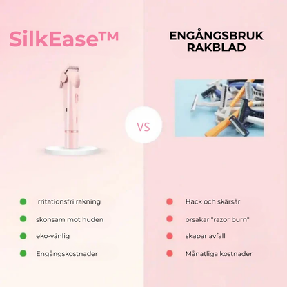 SilkEase™ | Slipp irritation och upplev silkeslen hud – din nya favorit för smidig hårborttagning!